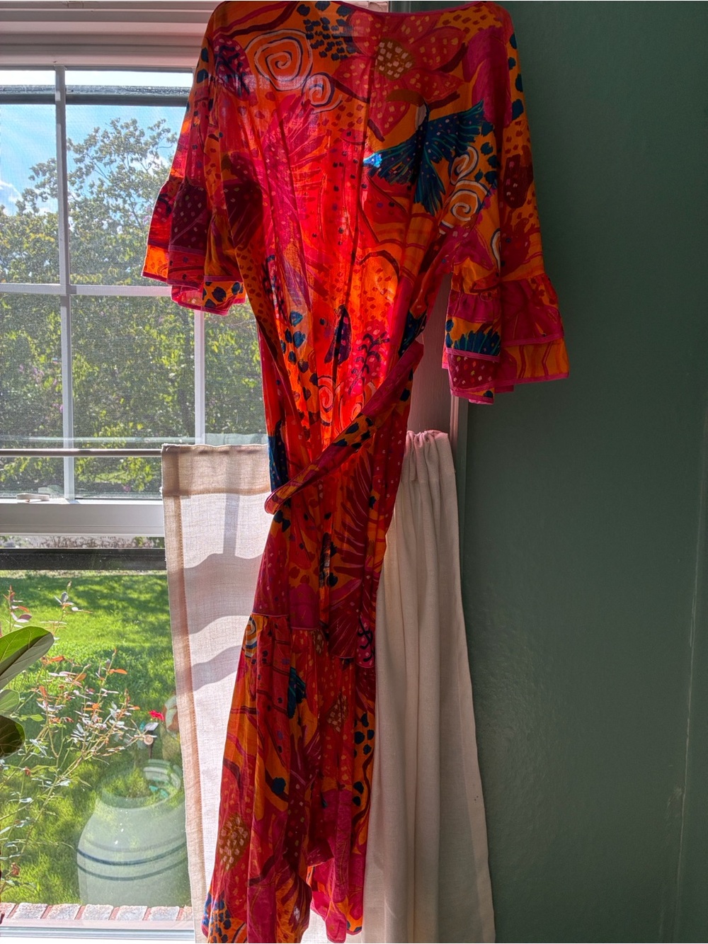 FARM Rio colorful party Midi Dress - Picture 5 of 5